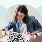 1100pcs Pony Beads,Friendship Bracelet Beads,Halloween Beads,Pony Beads for Bracelets,Beads for Braids,Cool Beads,Bulk Beads for Jewelry Making,Mixed Beads,Black White Beads - color: black white beads