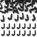 30Pcs Large Hole Letter Beads Black Acrylic European Beads 3D Letters J Chunky Bead Initial Alphabet Bead for Key Chains Bracelets Necklace DIY Craft Bag Charm Kit Arts Projects - color: Black-J