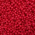 John Bead Czech Glass Seed Beads 11/0 Terra Intensive Red, 25 Grams of DIY Jewelry Making Beads Preciosa (Jablonex) - color: Red