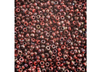 Miyuki Seed Bead 11/0 APX. 22 - g OP. Red Picasso Japanese Glass Seed Beads - color: Red Picasso
