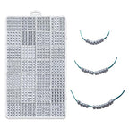 Deinduser 1064 Pcs Silver Letter Beads - White Square Alphabet Beads for Bracelets and Jewelry Making - Acrylic With Silver Inked Letters - color: White beads with Silver inked letter, size: Square 6*6mm