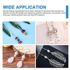 925 Sterling Silver Earring Hooks, 750PCS Gold Earring Hooks Kit 250PCS/125Pairs Hypoallergenic Ear Wires Fish Hooks with 250 PCS Gold Open Jump Rings and 250PCS Rubber Ear Backs for Jewelry Making - size: 750pcs-gold