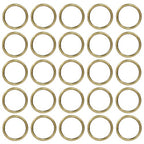 Litoexpe 20mm Open Jump Rings 150 Pcs with a Box, 2mm Thickness Rings Connectors for Necklace Bracelet Jewelry Making (Bronze) - color: Bronze