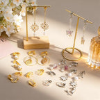 20pcs Clip-on Earring Converters, Easy Open Loop Clips on Earring Backs Converter Components, Hypoallergenic Ear Wire Hooks Components Findings for Non-Pierced Ears- Silver & Gold - color: Silver & Gold-20pcs