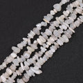 GEM-Inside Crystal Stone Chips for Jewelry Making Genius Gemstone Freeform Loose Beads with Hole for Bracelet Necklace Making Adults 34" (Gray Moonstone, 7-8mm) - color: Gray Moonstone