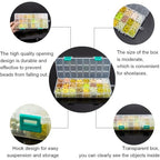 PH PandaHall 720pcs 8mm Yellow Glass Beads 24 Color Bracelet Beads Crystal Bead Baking Painted Glass Loose Bead for Fall Friendship Bracelet Earring Jewelry Making Christmas Tree Ornament - color: Yellow