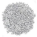 600PCS 6x6mm Square Arabic Numerals Beads 3 for Friendship Bracelets Jewelry Making White Acrylic Cube Base with Black Number Beads for DIY Crafts Bracelets Necklaces Key Chains Phone Lanyard - color: Number 3(Black on White)