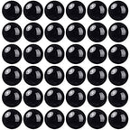 100Pcs Natural Stone Beads 6mm Black Oynx Round Gemstone Loose Beads with Elastic Bracelet String for Bracelets Necklace Jewelry Making - color: Black Oynx, size: 6mm