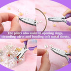 SPEEDWOX 3-Inch Duckbill Pliers - Mini Flat Nose Pliers with Smooth Jaws for Jewelry Making - style: Duckbill Pliers