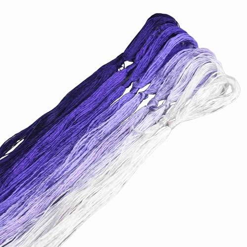 MIINGGUXIUYI Mulberry Silk Floss Embroidery Thread Floss-Cross Stitch Threads China Silk Woven Jewelry Threads DIY Sewing Kits (96) - color: 96