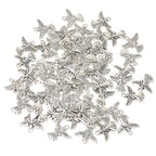 Honbay 60PCS Antique Silver Angel Pendants Guardian Charms Alloy Religious Pendant Cute Tiny Beads for Keychains Earrings Bracelets Necklaces Jewelry Making and DIY Crafts - size: Small (Pack of 2)