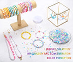 AceFun 3750PCS Clay Beads for Bracelets Making Polymer Clay Beads Kit with Pearl Beads Spacer Beads, Disc Heishi Beads Set for Jewelry Making Necklace Bracelet Earrings Finding, Yellow Mixed - color: Yellow Mixed