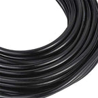 Fashewelry 32.8 Feet 5mm Black Aluminum Wire Bendable Metal Craft Wire for Beading Sculpting Jewelry Making - color: Round-Black, size: 5mm
