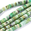 Cheriswelry 2 Strand 6mm Green Natural Australia Jade Stone Beads Rondelle Gemstone Loose Spacer Abacus Beads Charms for DIY Craft Earring Bracelet Necklace Jewelry Making 136pcs/strand - color: Green Natural Australia Jade