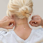 gorjana - 3 in. Extender Chain - Gold, Rose or Silver - Lightweight Design - Spring Ring Closure - color: Silver plated
