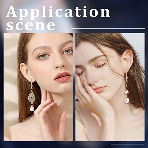 Beebeecraft 1 Box 10Pcs Zirconia Earring Hooks 18K Gold Plated Brass Rhinestone Earwire with Loop French Earring Findings for DIY Dangle Earring Jewelry Making - color: Cubic Zirconia Earring Hooks