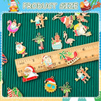 MARFOREVER 40 Pcs/20 Pairs Christmas in July Charms, Summer Christmas Enamel Charm Holiday in July Beach Hawaiian Pendants for Bracelet Necklace Earrings Making Accessories - style: Christmas in July