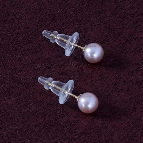80pcs Full Cover Earring Backs for Hook Earrings, Dust-Proof Earring Stopper for Sleeping, Hypoallergenic Soft Ear Safety Pads backstops for stabilize Earring Studs - color: Rubber Full Style