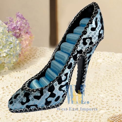 2 PCS Set Jewlery Display Shoe Ring Holder - Mannequin Necklace Display Bracelet Orgaziner (Turquoise) - color: Turquoise