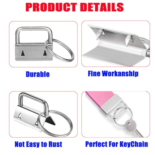 Key Fob Hardware Set - color: 60 Pcs