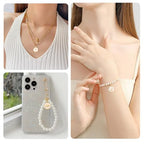 Craftdady Golden Plated Enamel Pendants White Oval Flat Round Dangle Charms for DIY Earrings Necklace Bracelet Making - color: 18K Gold Plated Ocean Aniamls-10 Style