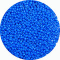 2mm Glass Seed Beads Bulk, Blue 12/0 Tiny Round Seed Bead, Small Mini Pony Craft Beads for Bracelet Necklace Wrist Jewelry Making Beading Weaving DIY Crafts Supplies - color: Blue