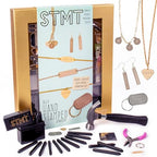 STMT D.I.Y. Hand Stamped , DIY Personalized Stamp Jewelry, Great Teenage Birthday Gift, Unique Handmade Jewelry & Name Plates, Bead Kits for Kids, Teens & Adults Ages 14+ - style: Hand Stamped