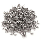 304 Stainless Steel End Caps 4x8mm 400pcs Knot Covers for Jewelry DIY Making and Repairing - color: End Caps, size: 4x8mm