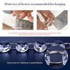 H&D 500pcs Round Edged Split Circular Ring Clips for Crystal Lamps, Crystal Curtain, Crystal Garland, Necklaces, Keys, Earrings, Jewelry Making and Craft Ideas (14mm, Silver) - color: Silver