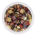 Mack and Rex Tila Bead Mixes (Autumn Rush) – Full-Size, Half-Tila, Quarter-Tila, and Czech Tiles – Variety Pack with 5mm Tila Beads & 6mm Czech Tiles – Ideal for Jewelry Making - color: Autumn Rush, size: 25 Gram Bag