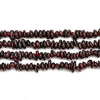 5-8mm Natral Healing Gemstone Waist Bracelets Necklace Kit Irregular Stone DIY Crafts Design Jewelry Making 1 Strand per Bag Approxi 34 inch (Red Garnet Chips) - color: Red Garnet Chips
