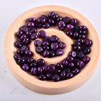Rondelle Beads for Jewelry Making 5x8mm Natural Stone Beads 1 Strand 15.5inch Lentil Spacer Beads Rondelle Gemstone Bead Semi-Precious Stone Bead for Bracelet Necklace Crafts Amethyst - color: Amethyst Beads