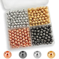 ZSFLZS 520pcs 6mm Round Spacer Beads for Bracelets Making, Heishi Polymer Flat Disc Spacer Bead for Jewelry Making, Ball Spacer Beads for Bracelets Clay Beads for Jewelry Making - size: 520pcs(6mm Balls)