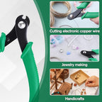 Memory Wire Cutters 5 Inches Memory Wire Shears Miniature Wire Cutter Jewelry Wire Cutters Jewelry Parrot Beak Wire Cutter Jewelry Making Supplies for Crafting Beading DIY