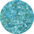 Apatite Pre Drilled Crystal Crushed Chips Beads for Bracelets Making, DIY Handmade Natural Healing Crystals (25 Inch Strand) - color: Apatite