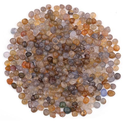400pcs Natural Chip Stone Beads for Jewelry Making Blue Agate 5-8mm Irregular Gemstones Healing Crystal Loose Rocks Bead Hole Drilled for Ring Earrings Necklace Bracelet Making DIY Art Crafts - color: Blue Agate(2 Strands-62")