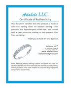 1pc Adabele Authentic 925 Sterling Silver Round Link Cable Chain Extender Clasp Strong Removable Adjustable 6 inch Extension for Necklace Bracelet Anklet Jewelry Making SS105-6 - color: Sterling silver, size: 6 inch