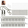600Pcs/Pack Hypoallergenic Earring Hooks Kit - Earring Making Supplies Accessories (Bronze) - color: Bronze