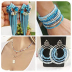 6 Strands Faceted Crystal Glass Beads Strands 3/4/6/8mm Rondelle Electroplate Glass Loose Spacer Beads Pearl Luster Plated for DIY Bracelet Necklace Jewelry Making, Deep Sky Blue - color: 2/3/4/6/8mm-Deep Sky Blue