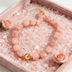 Colorful Beaded Choker Necklace for Women Boho Large Square Acrylic Beaded Necklace Adjustable Surfer Beach Strand Necklces Summer Jewelry Accessories - color: Pink