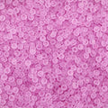 4mm Frosted Glass Seed Beads Bulk, 1000pcs Small Round Glass Bead Matte Loose Spacer Beads for Beading, Friendship Bracelet, Pendants, Key Chains, Necklaces, Hairpins, Plum Pink - color: Plum Pink