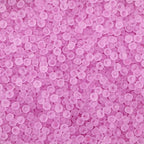 4mm Frosted Glass Seed Beads Bulk, 1000pcs Small Round Glass Bead Matte Loose Spacer Beads for Beading, Friendship Bracelet, Pendants, Key Chains, Necklaces, Hairpins, Plum Pink - color: Plum Pink