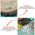 2000Pcs Round Rondelle Crimp Beads for Jewelry Finding,Tiny Crimps Stopper Beads Clamp Caps End Stopper Tiny Brass Spacer Beads 1.5mm Hole for DIY Jewelry Making,Bracelet Necklace Earring - color: 2000pcs;Gold,Silver,White K,Antique bronze