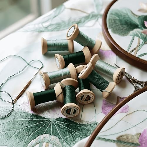 Natural 100% Mulberry Handmade Embroidery Silk Thread Silk Floss (34) - color: 34