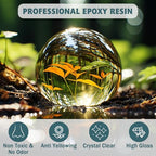 IGaiety Epoxy Resin 32 OZ, Epoxy Resin Kit, Crystal Clear Resin Not Yellowing Epoxy Kit Self-Leveling & Bubble-Free for Beginner Coating Casting DIY Jewelry Making Art Crafts (16 OZ+16 OZ) - size: 32 OZ