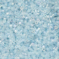 John Bead 25g Cylin Beads Blue Glow in Dark AB 11/0 Glass Cylindrical Seed Beads for Jewelry Bracelets Necklaces Earrings Making Embroidery - color: Blue Glow in Dark AB