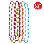 Party Beads - Small Round - size: 12-Pack, style: Bright (12-Pack)