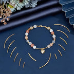 PH PandaHall 240pcs 6 Size Brass Curved Tube Beads Long Noodle Tube Bead Golden Spacer Beads for DIY Memory Wire Bracelet Necklace Anklet Wrist Jewelry Making, 14.5mm 20mm 25mm 30mm 40mm 50.5mm