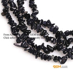 GEM-Inside Aventurine Chips Natural 7-8MM Gemstone for Bracelet Necklace Earrings Jewelry Making Crafts Design Wholesale Loose Beads 34" - color: Blue Sandstone