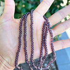 500pcs Czech Faceted Rondelle Crystal Glass Loose Beads 4mm Small Tiny Spacer Bulk Amethyst Purple for DIY Craft Jewelry Making CCR427 - color: Amethyst, size: 4mm (0.16") - 500pcs